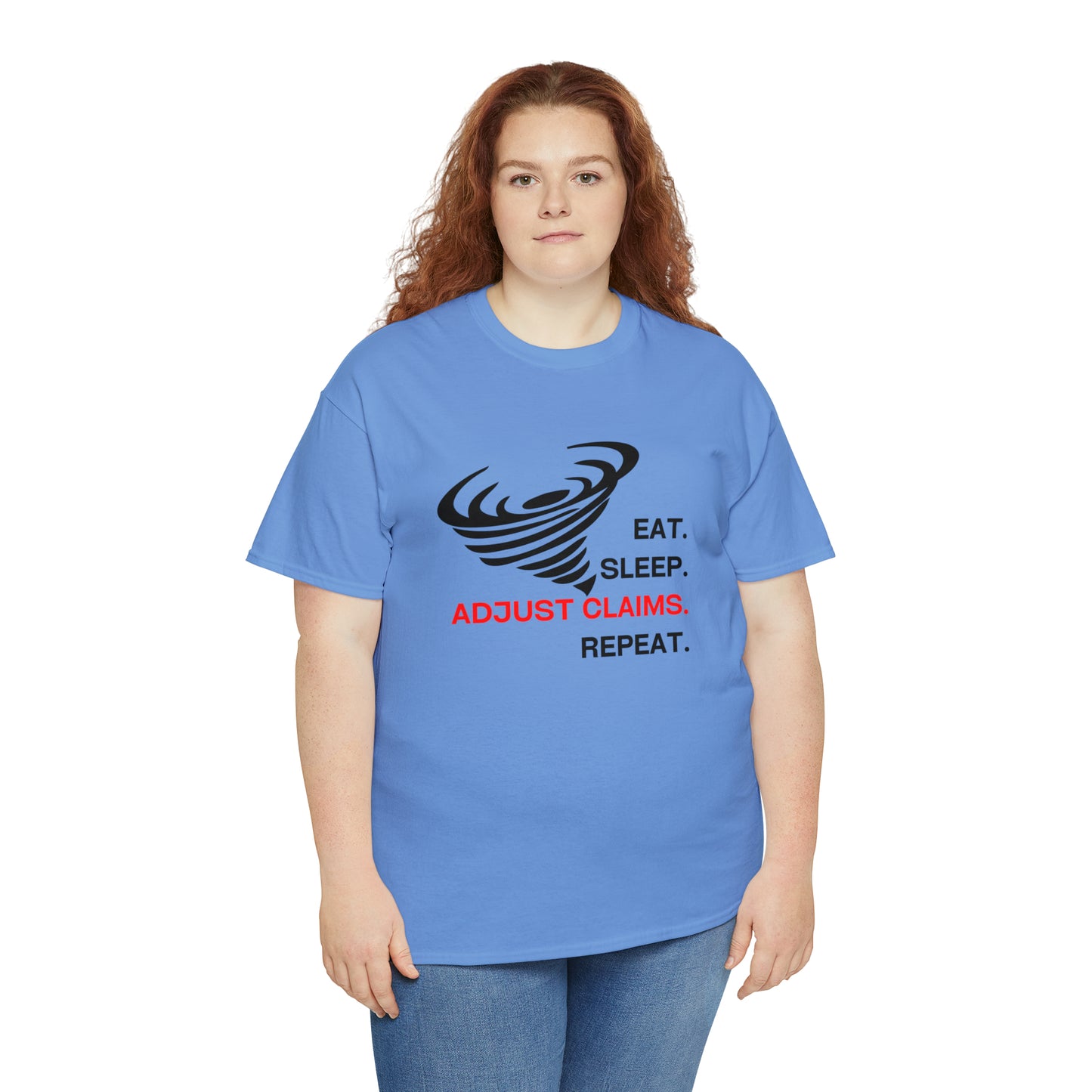 Claims Adjuster (Tornado) Unisex Heavy Cotton Tee