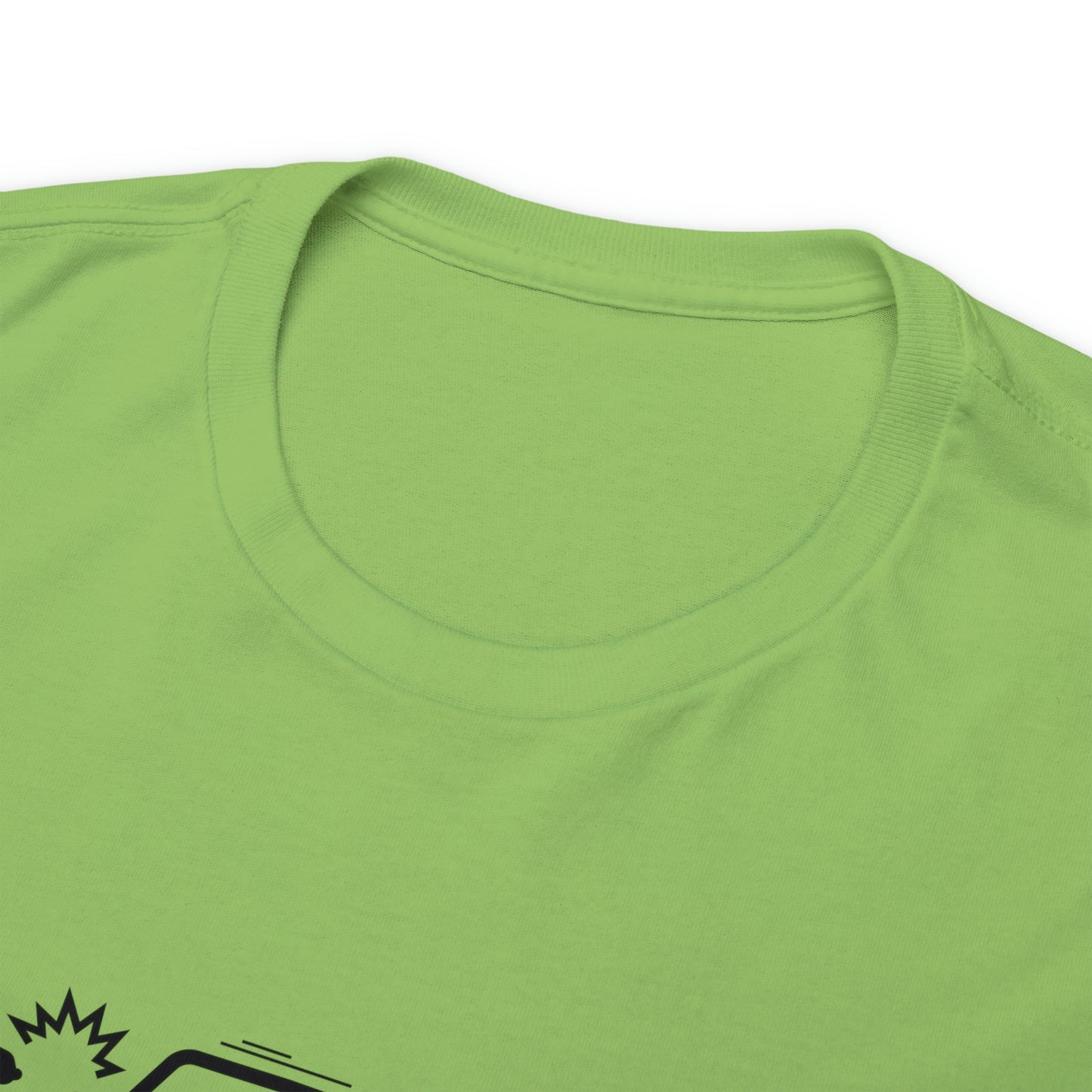 Claims Adjuster (Motorcyclist / Car / Black) Unisex Heavy Cotton Tee