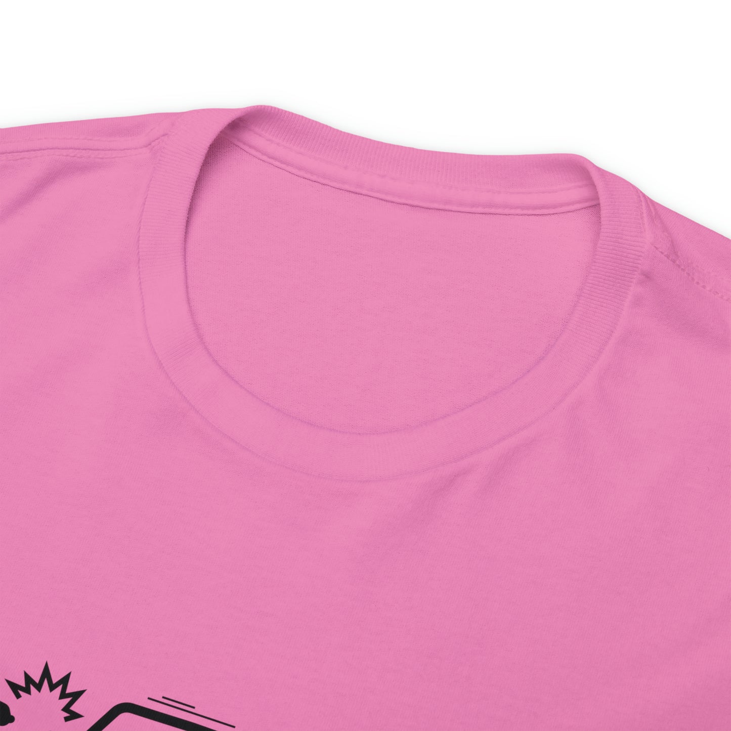 Claims Adjuster (Motorcyclist / Car / Black) Unisex Heavy Cotton Tee