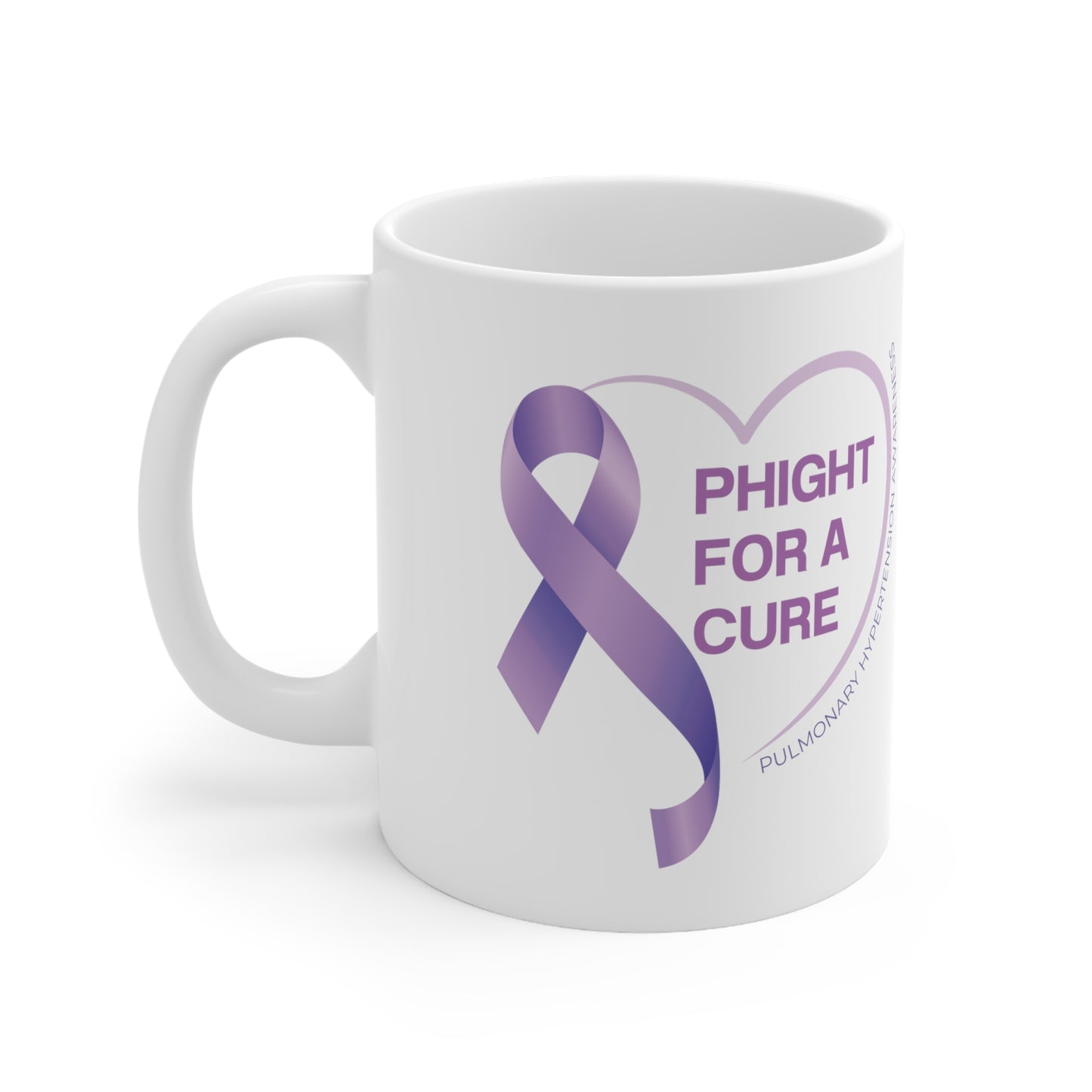 PHight for a Cure Ceramic Mug 11oz