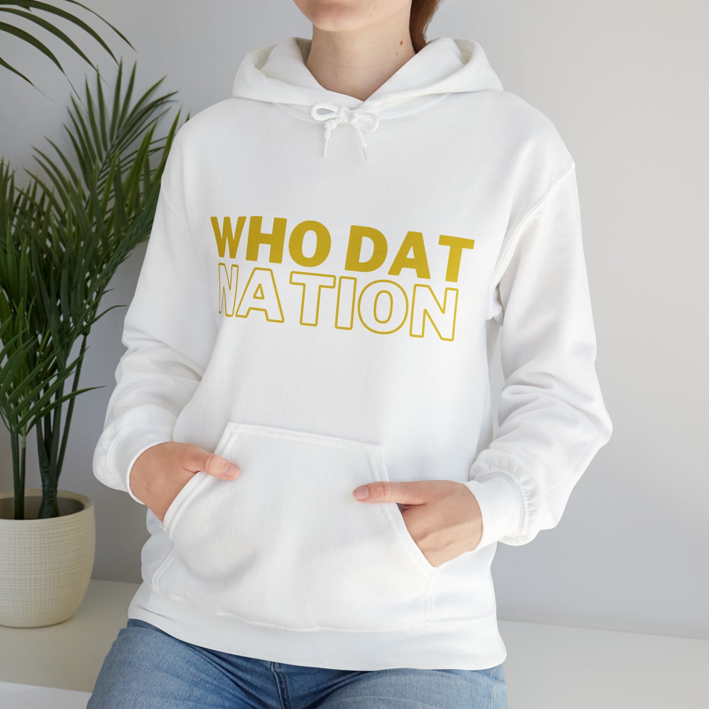 Who Dat Hooded Sweatshirt