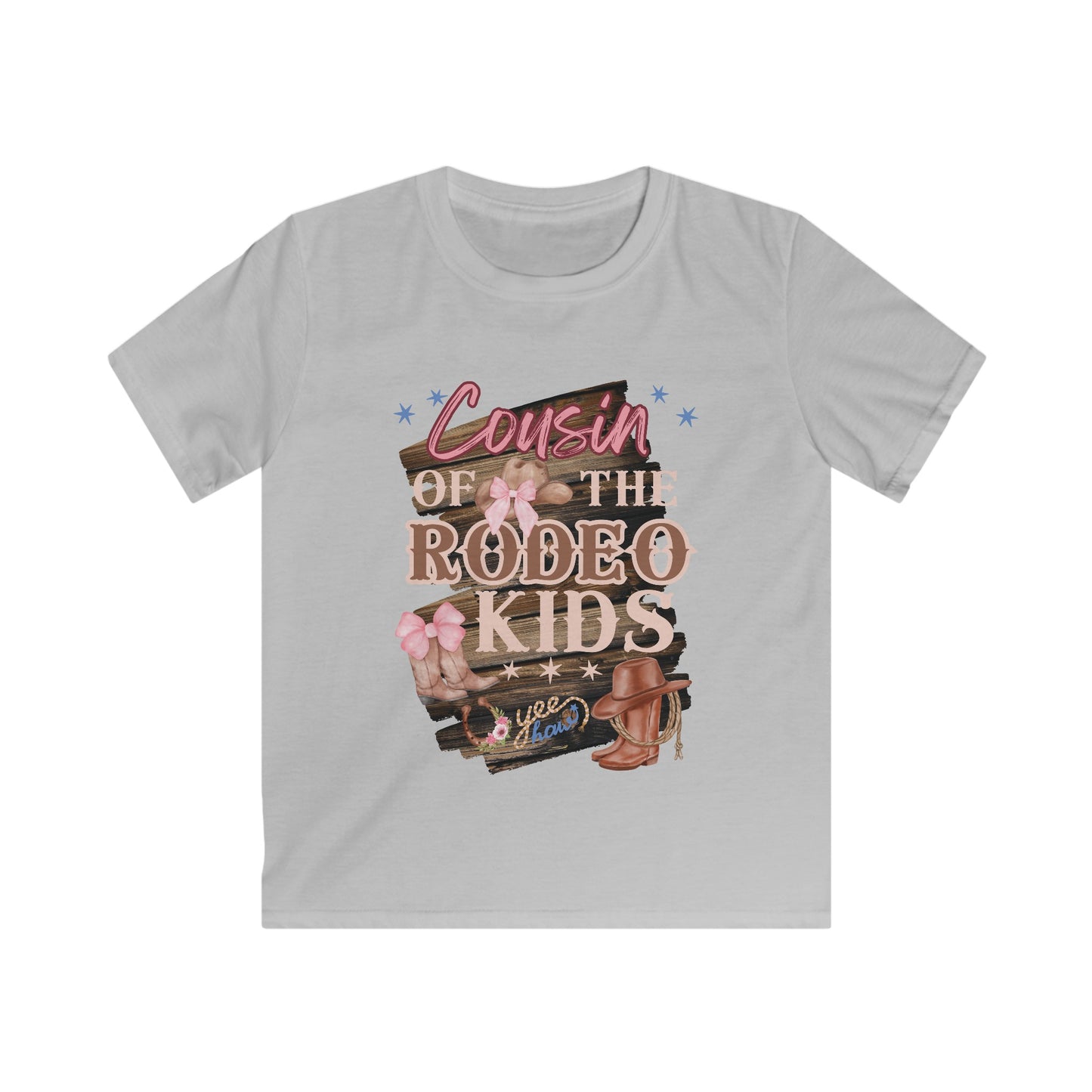 Cousin of the Rodeo Kids (Youth, Pink)