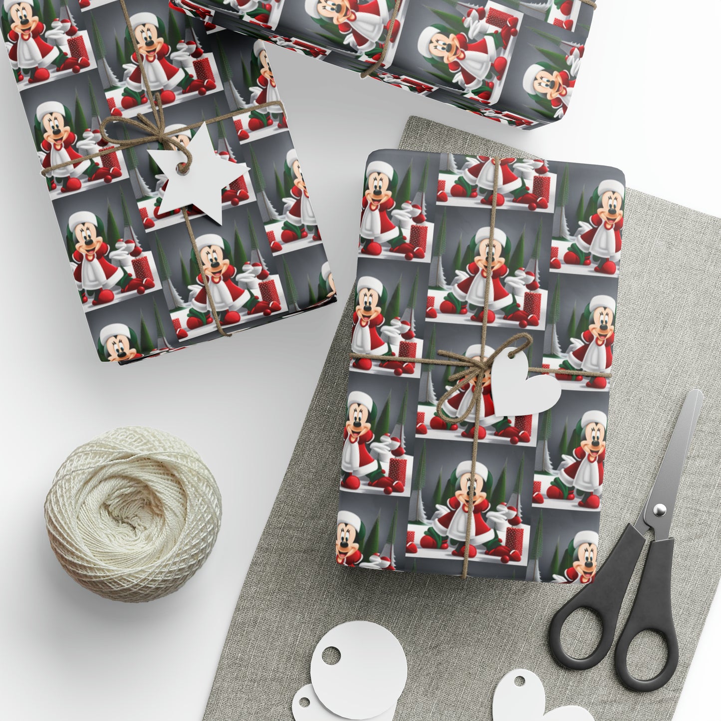 Minnie Mouse Inspired Wrapping Papers