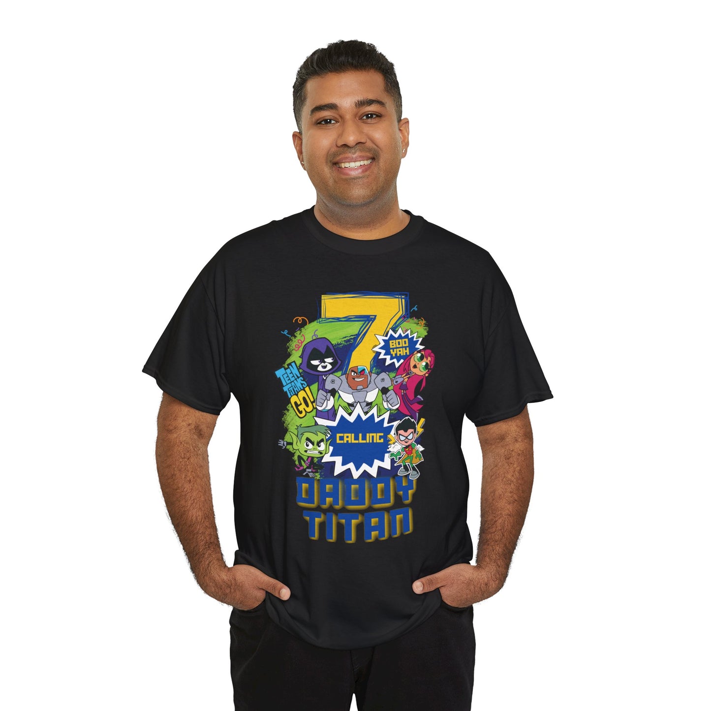 Teen Titans Go - Birthday Boy - Age 7 - Daddy Titan