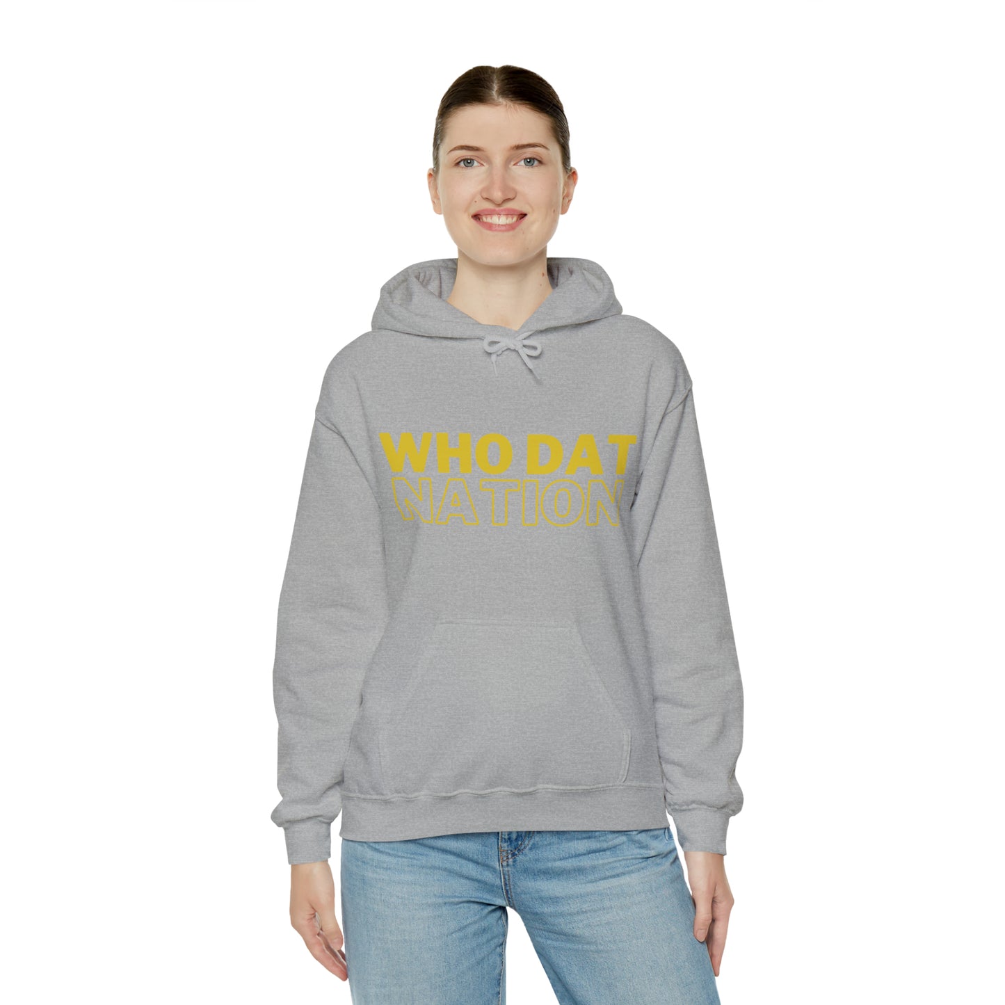 Who Dat Hooded Sweatshirt