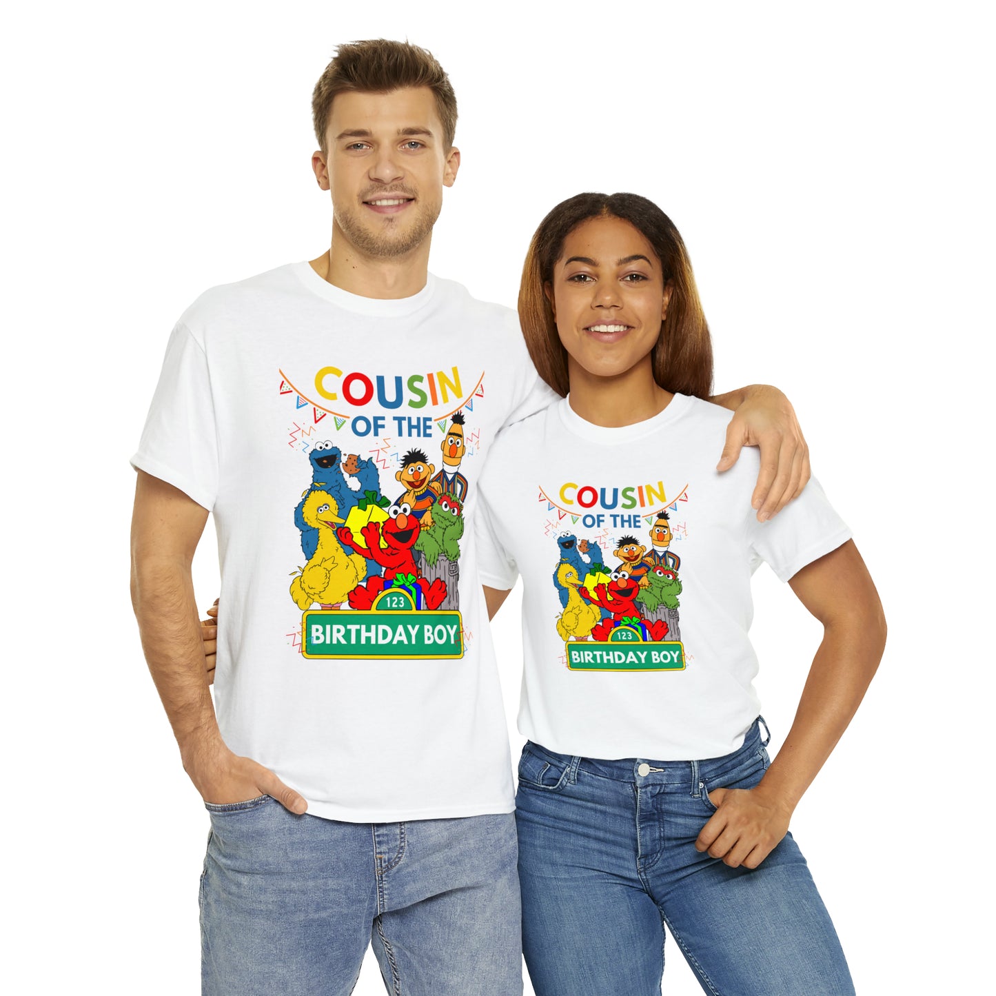 Sesame Street / Elmo / Birthday Boy/ Cousin (Adult)