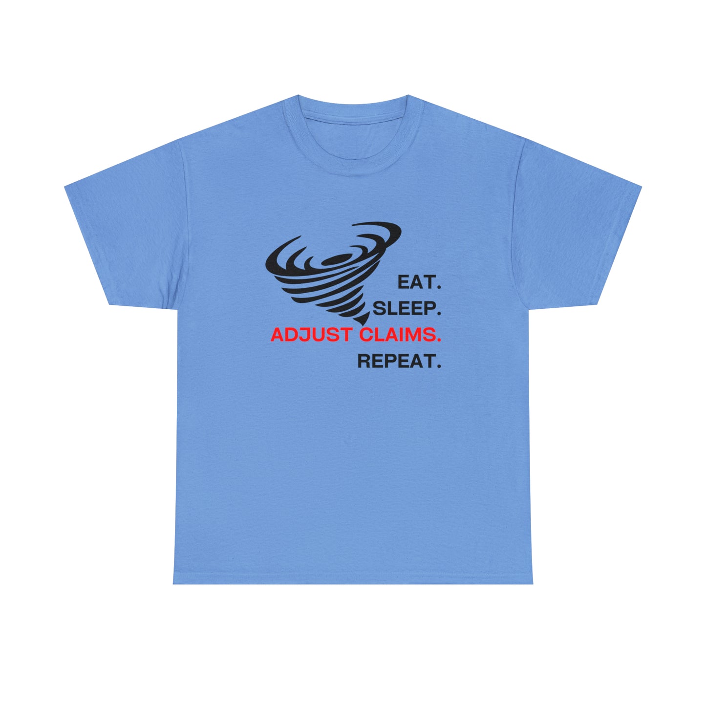Claims Adjuster (Tornado) Unisex Heavy Cotton Tee