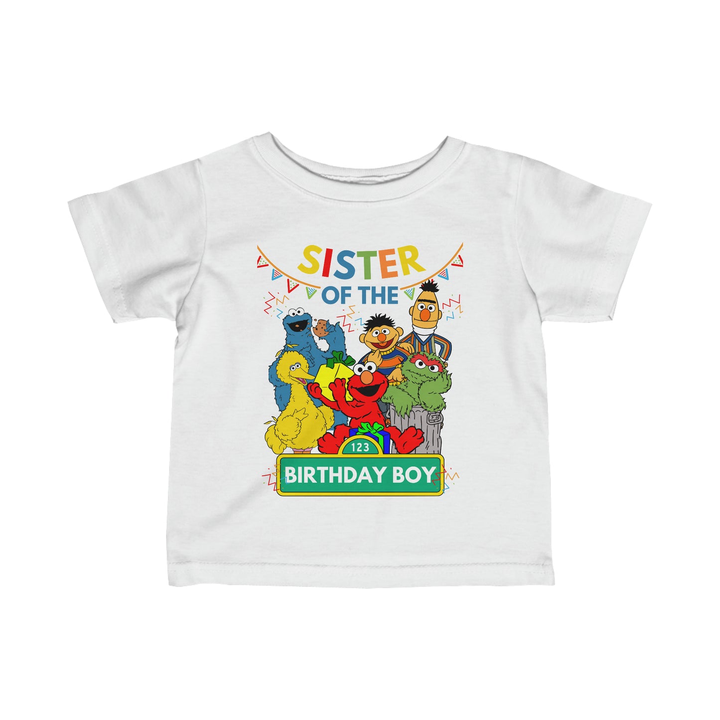 Sesame Street / Elmo / Birthday Boy/ Sister (Infant)