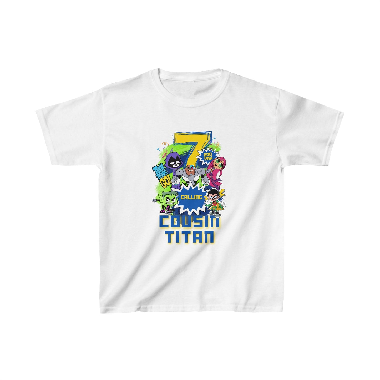 Teen Titans Go - Birthday Boy -Cousin Titan (Kids)