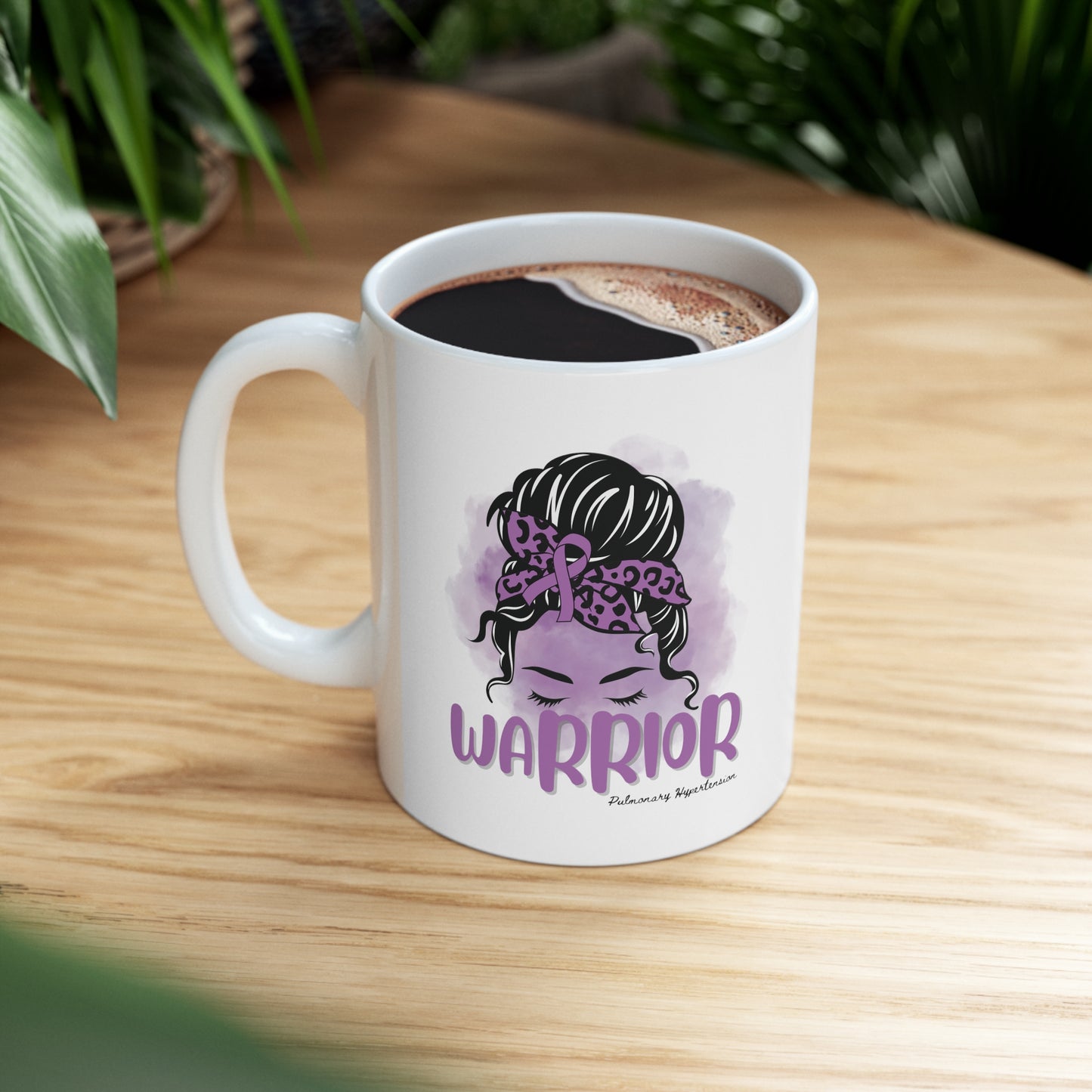 PH Warrior Girl Ceramic Mug 11oz