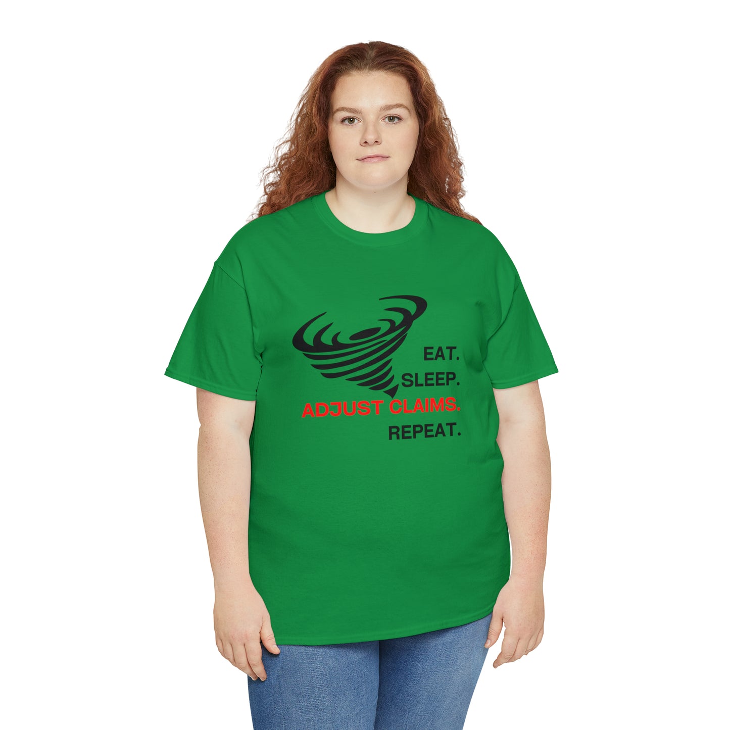 Claims Adjuster (Tornado) Unisex Heavy Cotton Tee