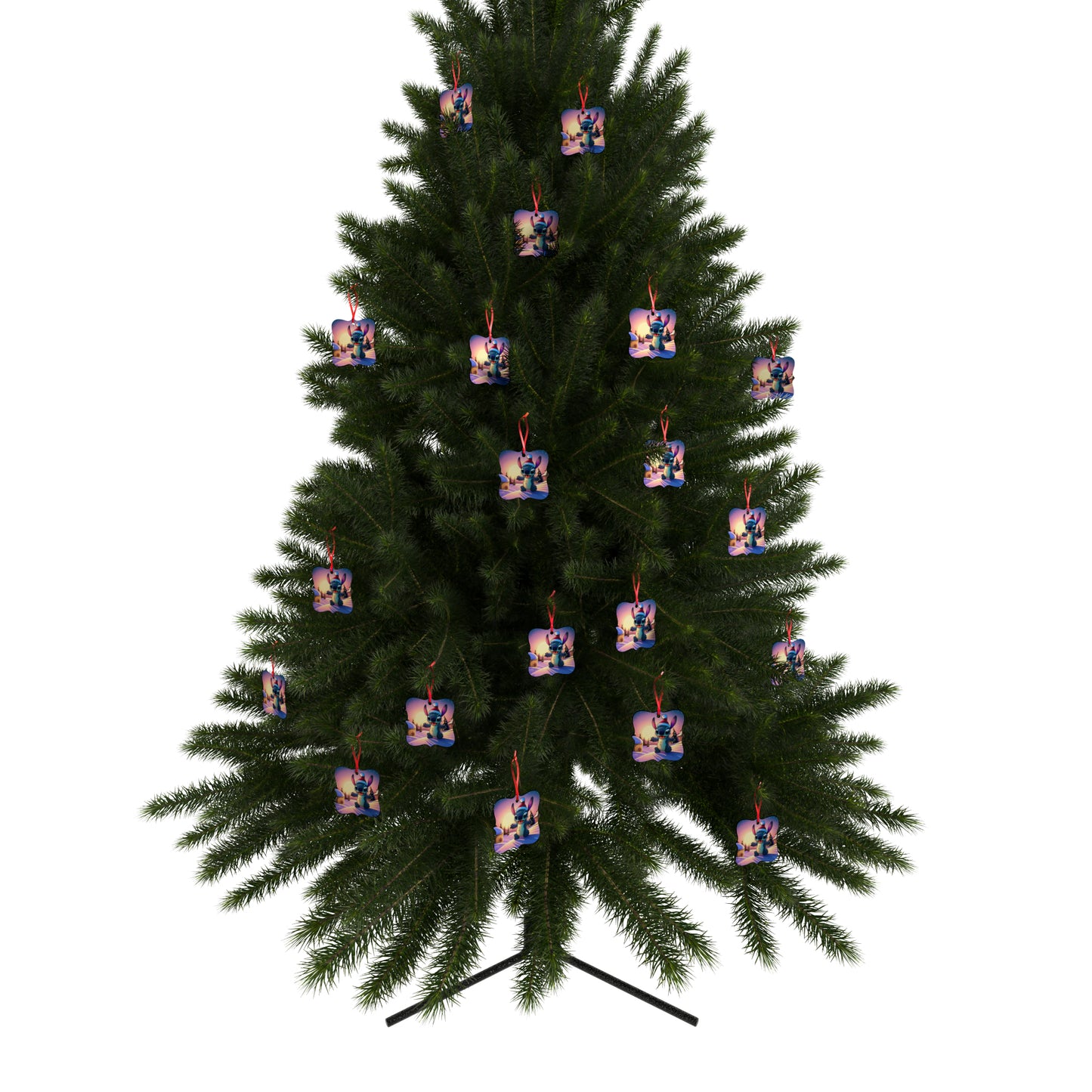 Stitch Inspired Aluminum Ornaments (1pc, 5pcs, 10pcs, 20pcs)