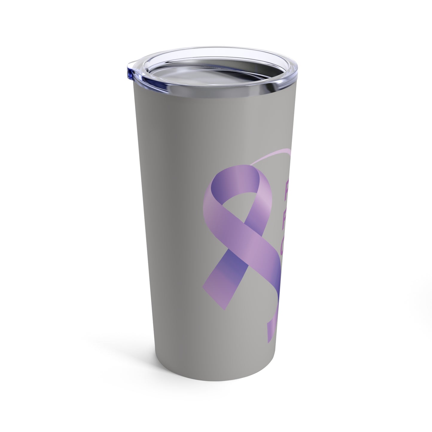 PHight for a Cure - Gray Tumbler 20oz