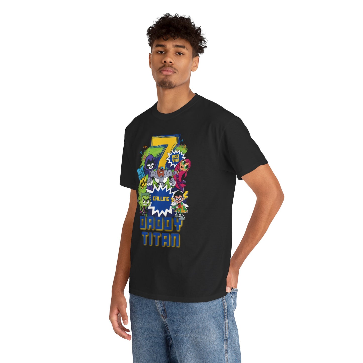 Teen Titans Go - Birthday Boy - Age 7 - Daddy Titan
