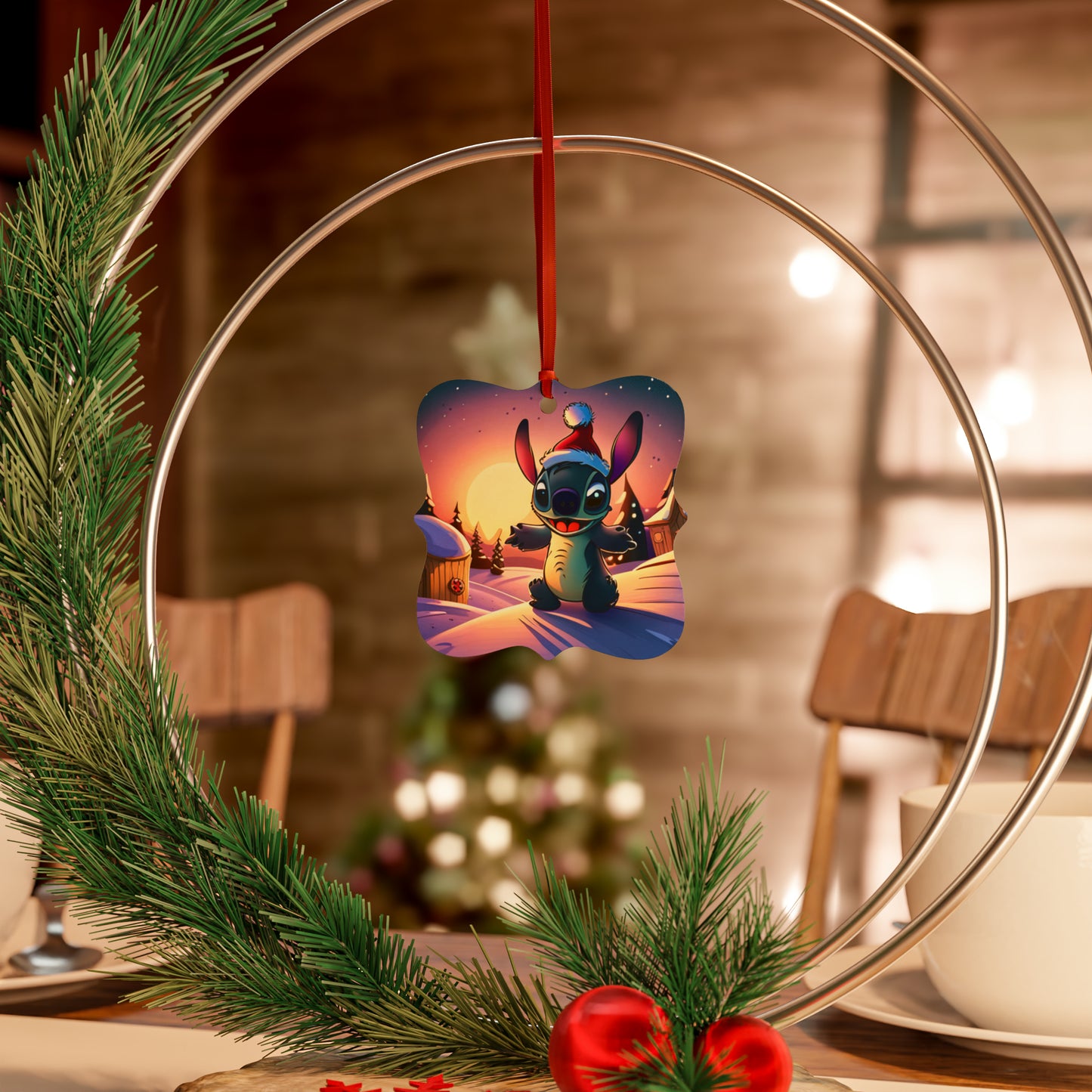 Stitch Inspired Aluminum Ornaments (1pc, 5pcs, 10pcs, 20pcs)