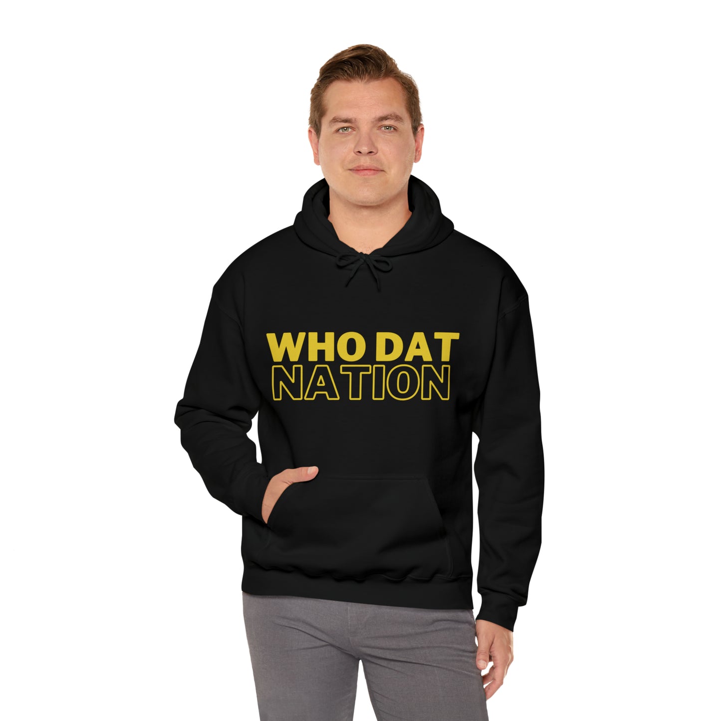 Who Dat Hooded Sweatshirt