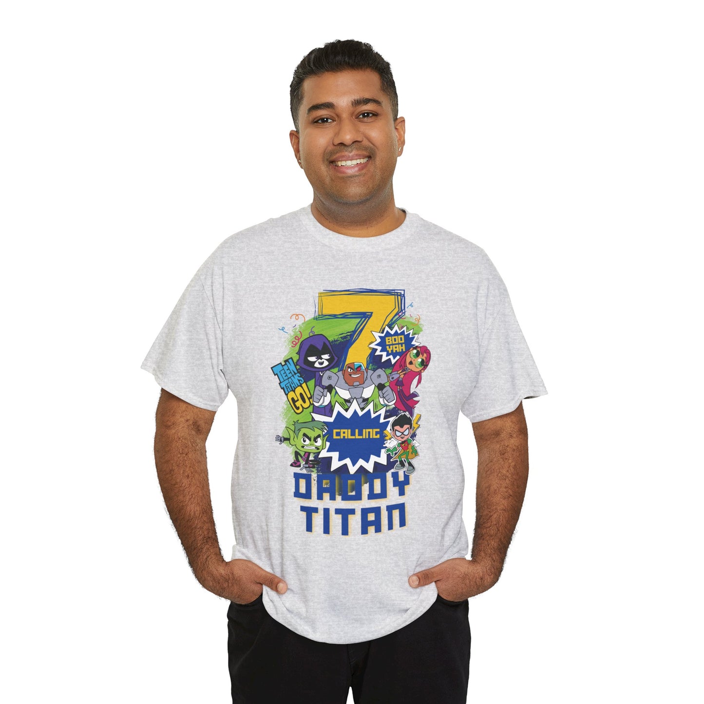 Teen Titans Go - Birthday Boy - Age 7 - Daddy Titan