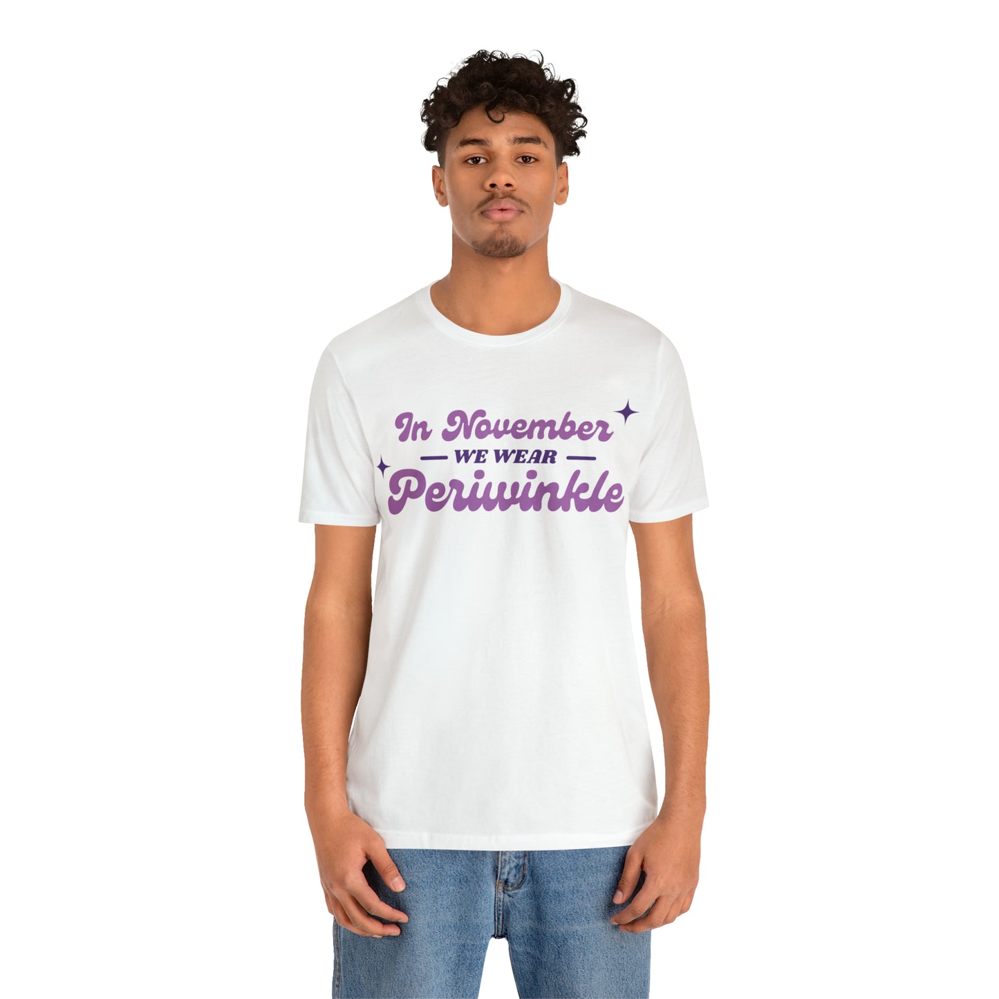 In November We Wear Periwinkle