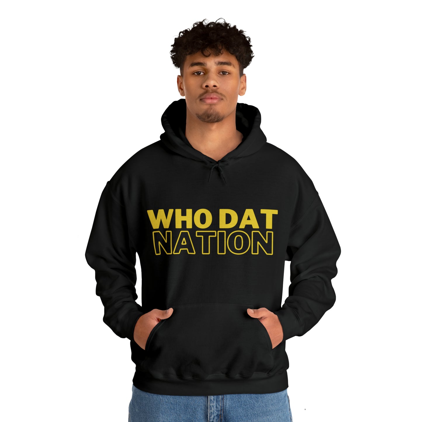 Who Dat Hooded Sweatshirt