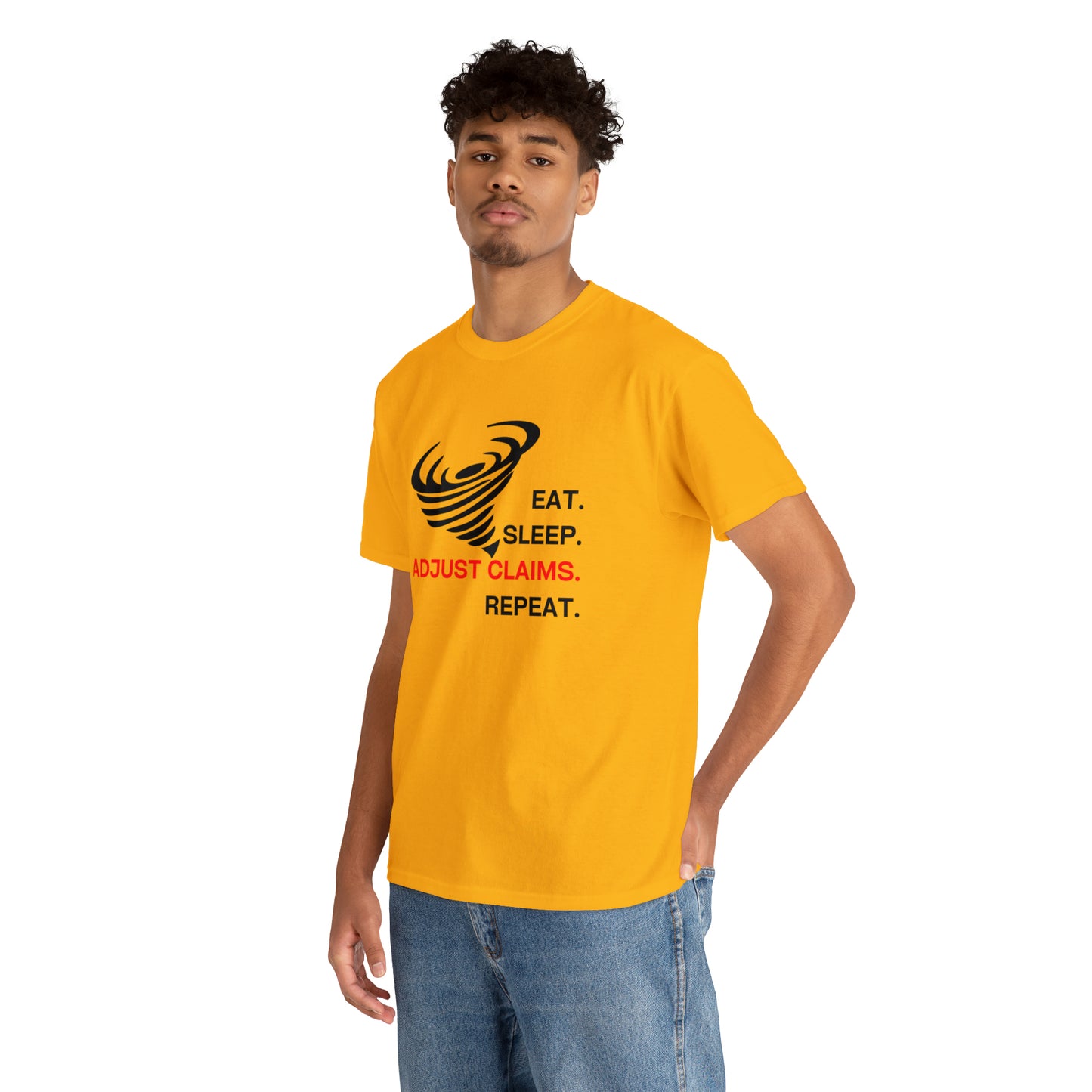 Claims Adjuster (Tornado) Unisex Heavy Cotton Tee