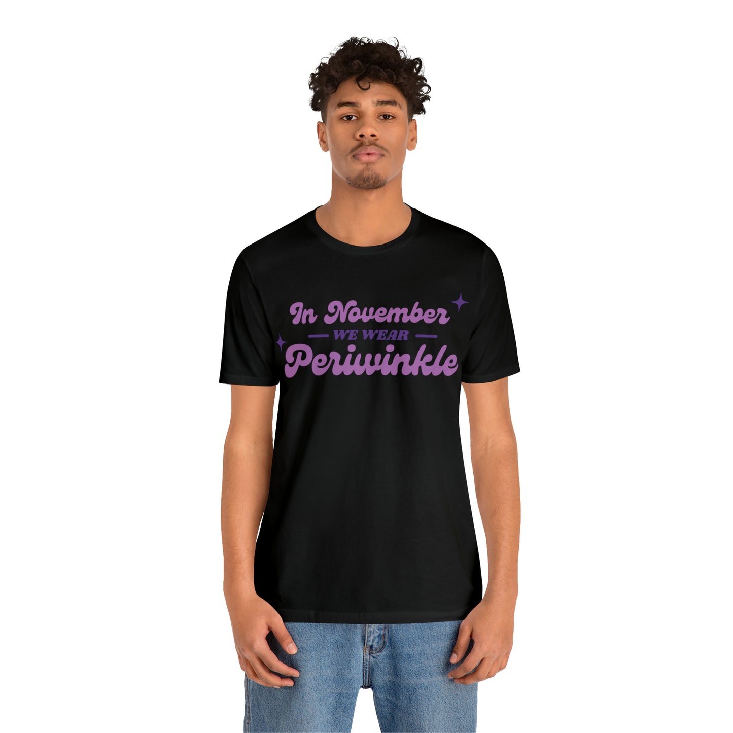In November We Wear Periwinkle