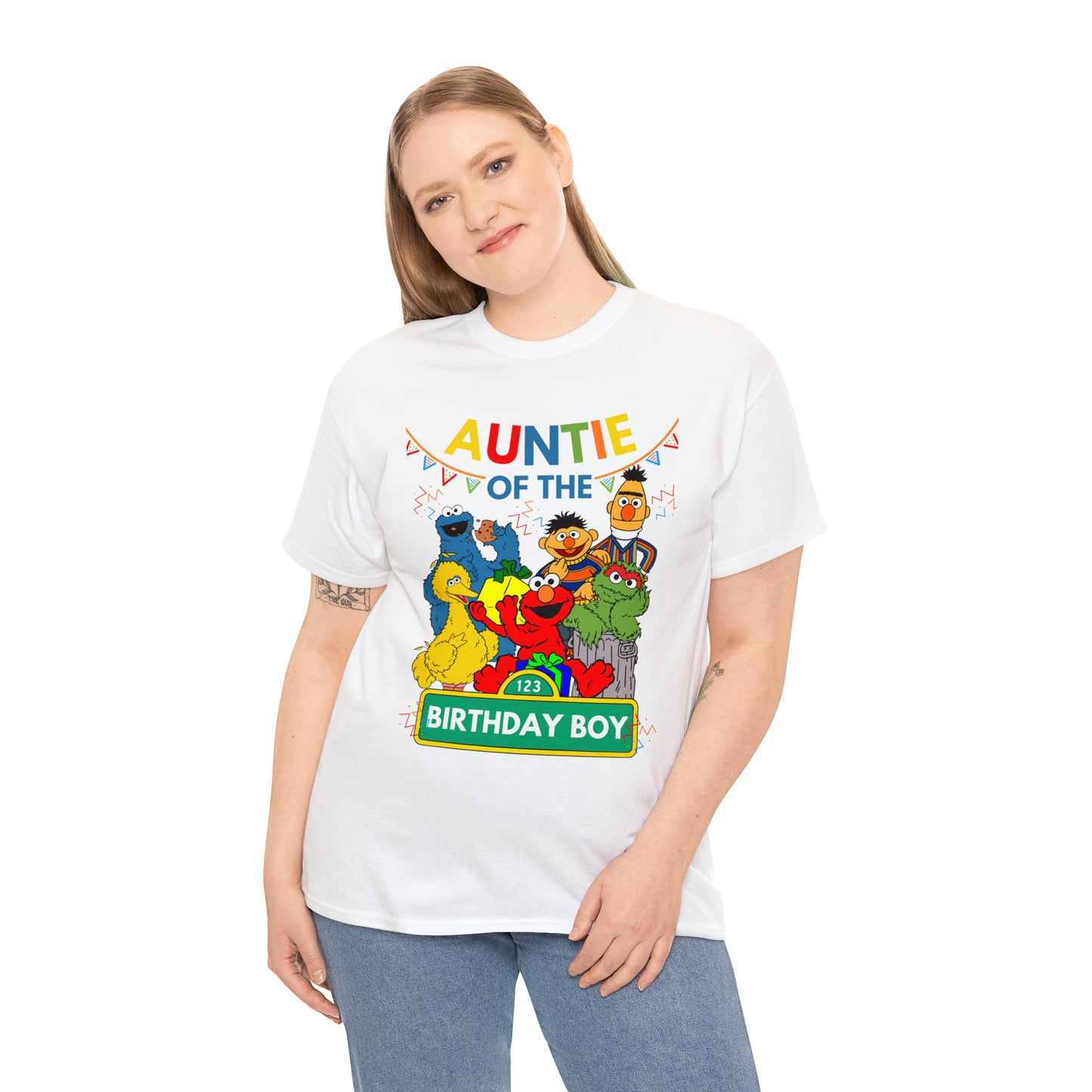 Sesame Street / Elmo / Birthday Boy/ Auntie (Adult)