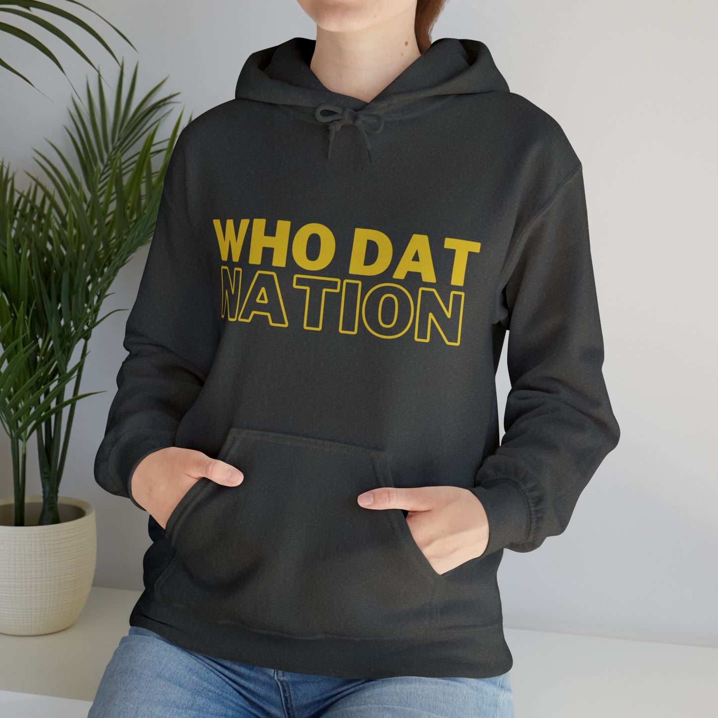 Who Dat Hooded Sweatshirt