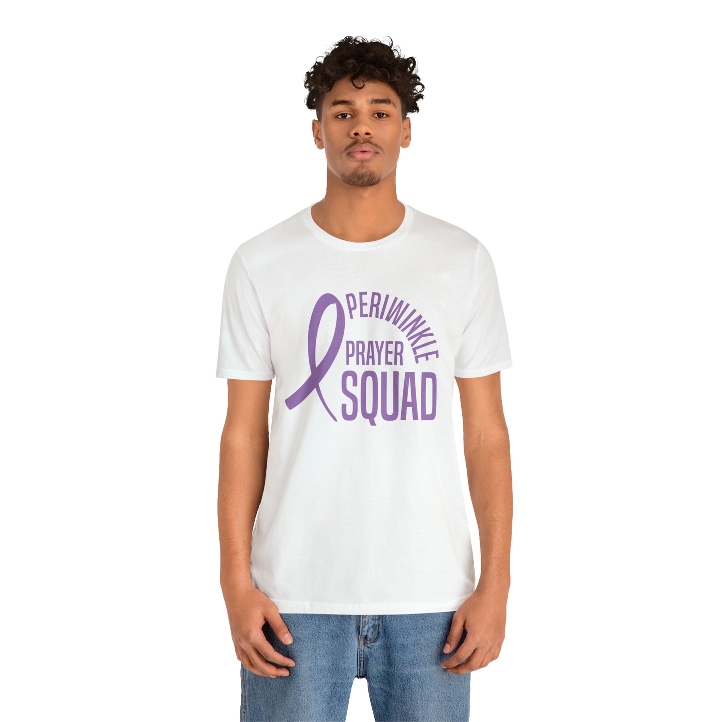 Periwinkle Prayer Squad Unisex Jersey Tee