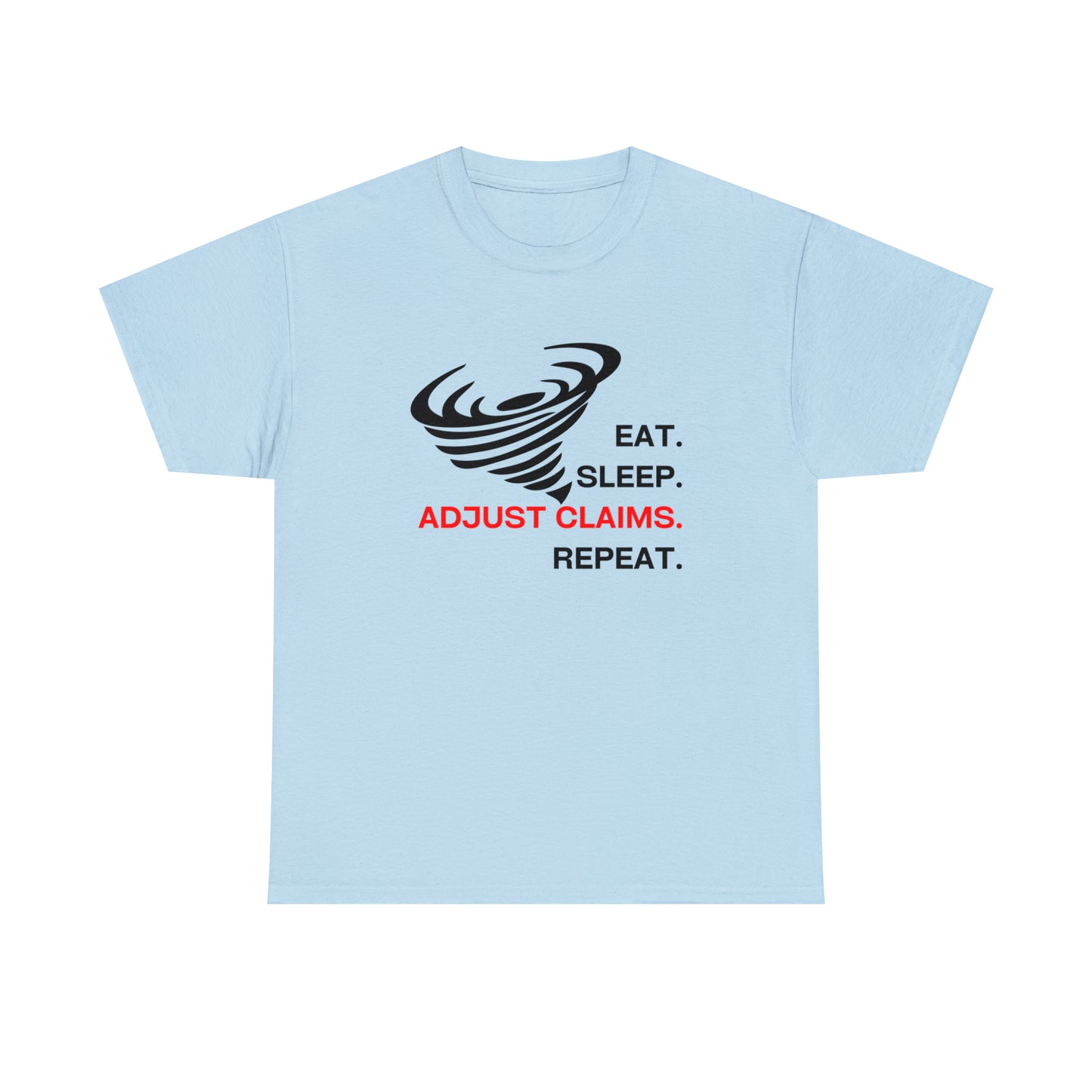 Claims Adjuster (Tornado) Unisex Heavy Cotton Tee