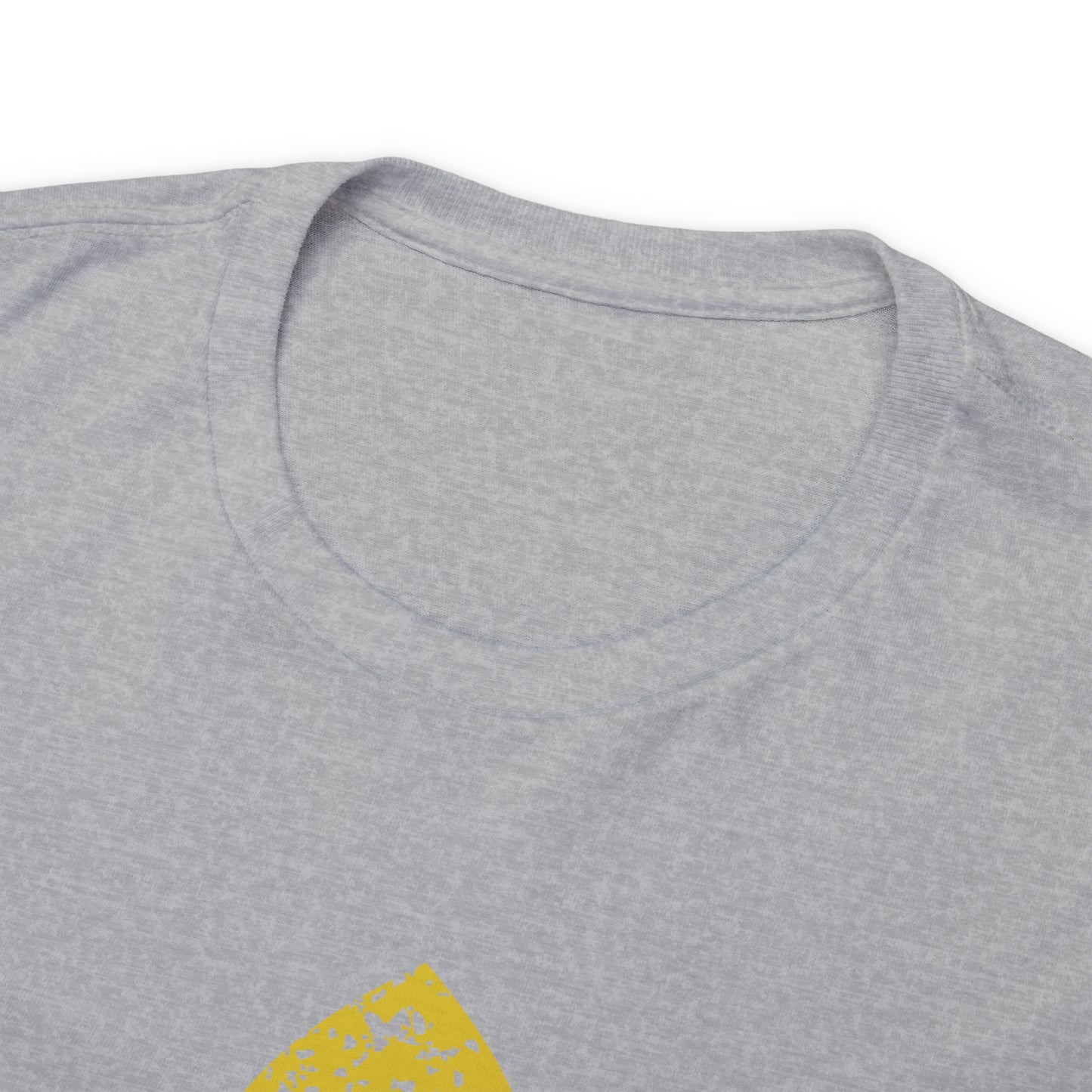 Gold Fleur-De-Lis Heavy Cotton Unisex Tee