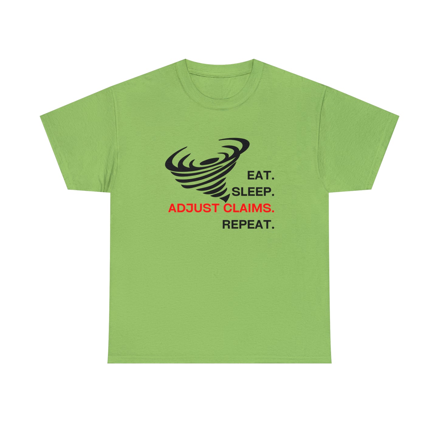 Claims Adjuster (Tornado) Unisex Heavy Cotton Tee