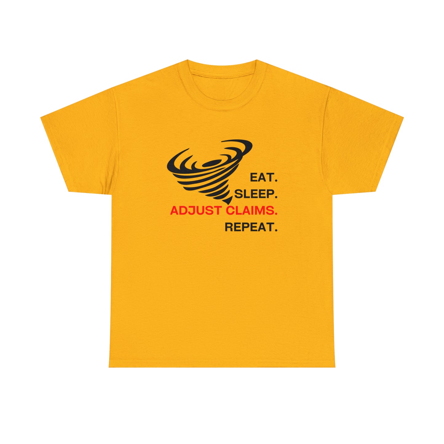 Claims Adjuster (Tornado) Unisex Heavy Cotton Tee