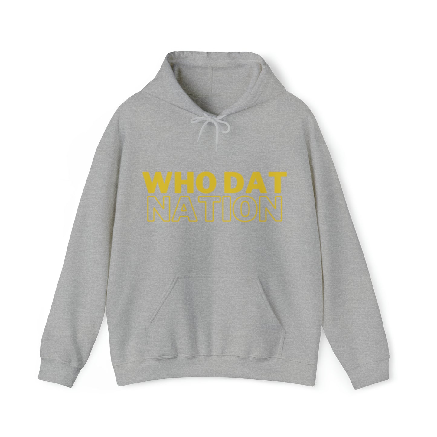 Who Dat Hooded Sweatshirt