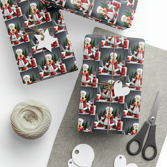 Minnie Mouse Inspired Wrapping Papers