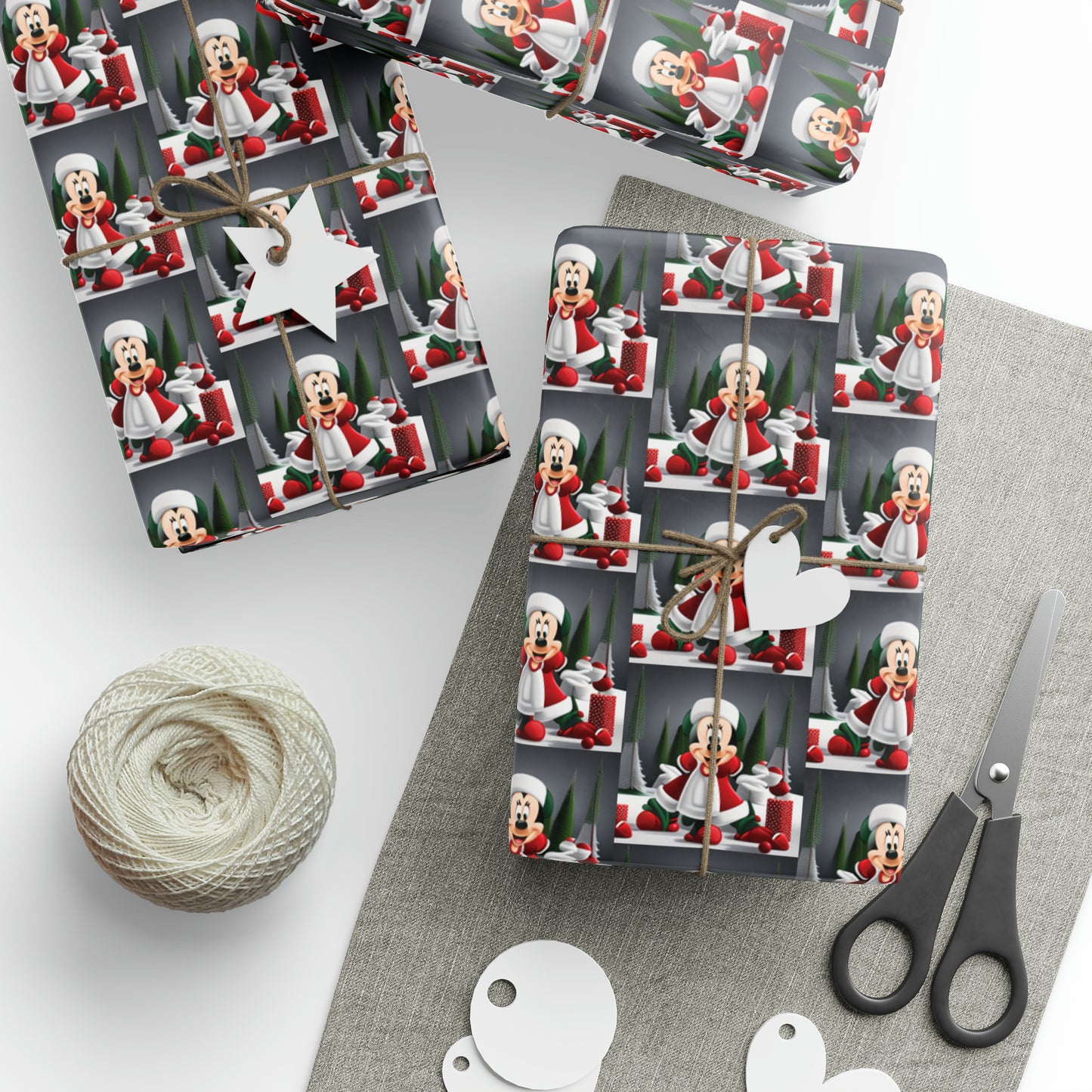 Minnie Mouse Inspired Wrapping Papers