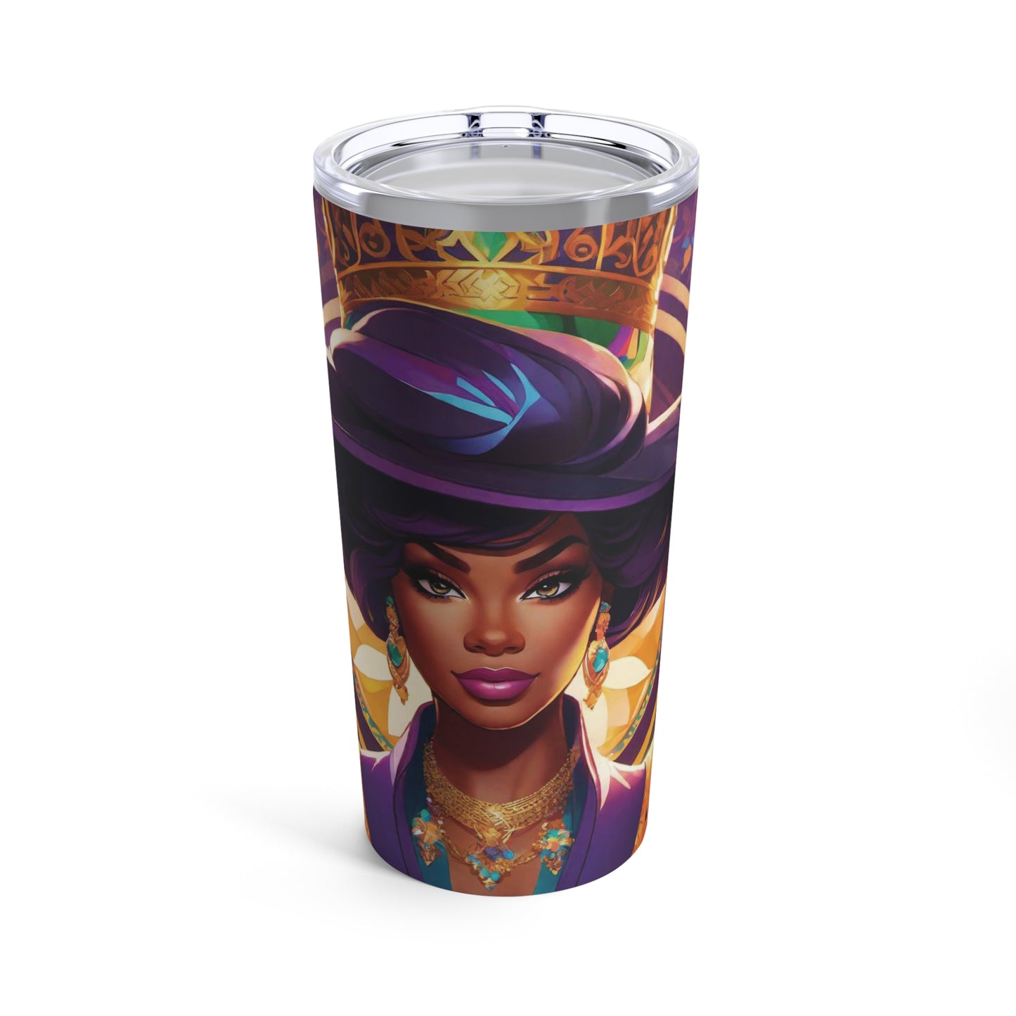 Sublimated Tumbler 20oz - Mystique Captain (Full Bleed)