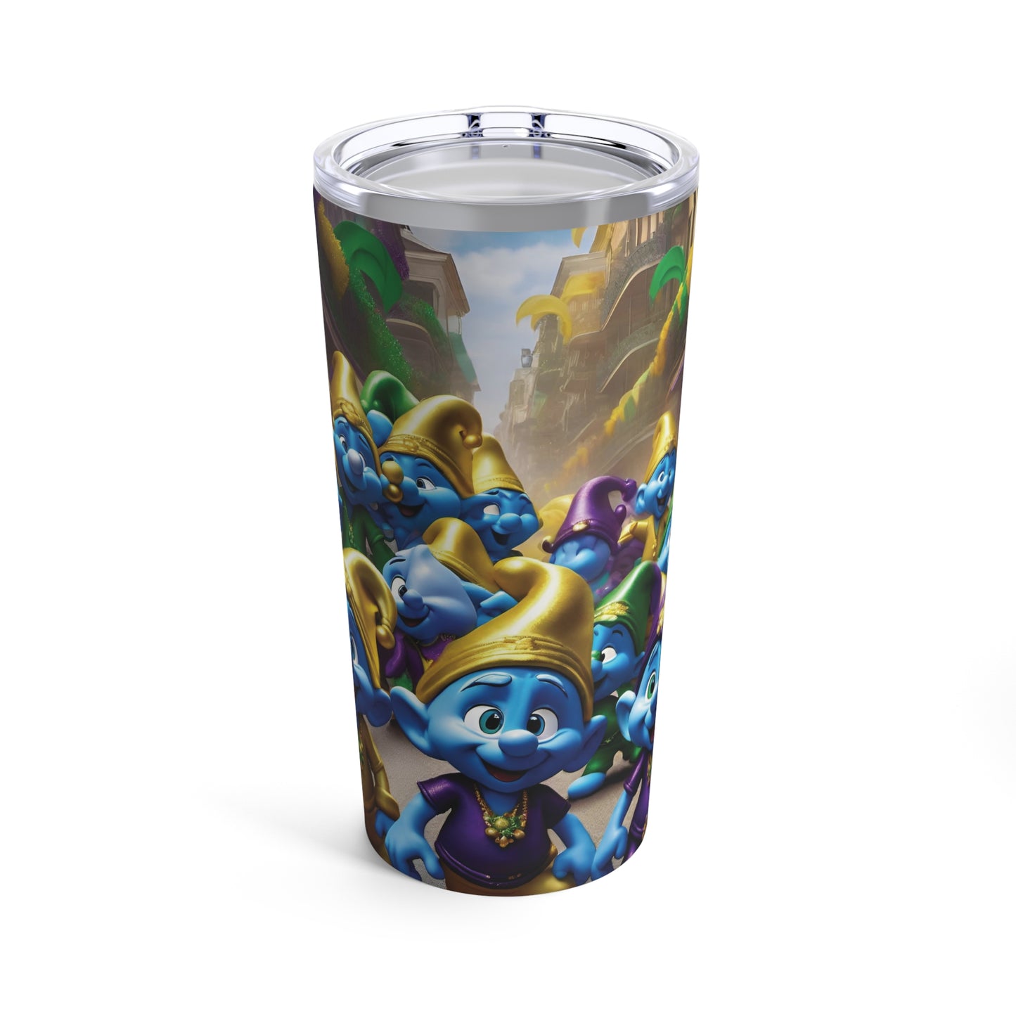Sublimated Tumbler 20oz - Bourbon Street Invasion (Full Bleed)