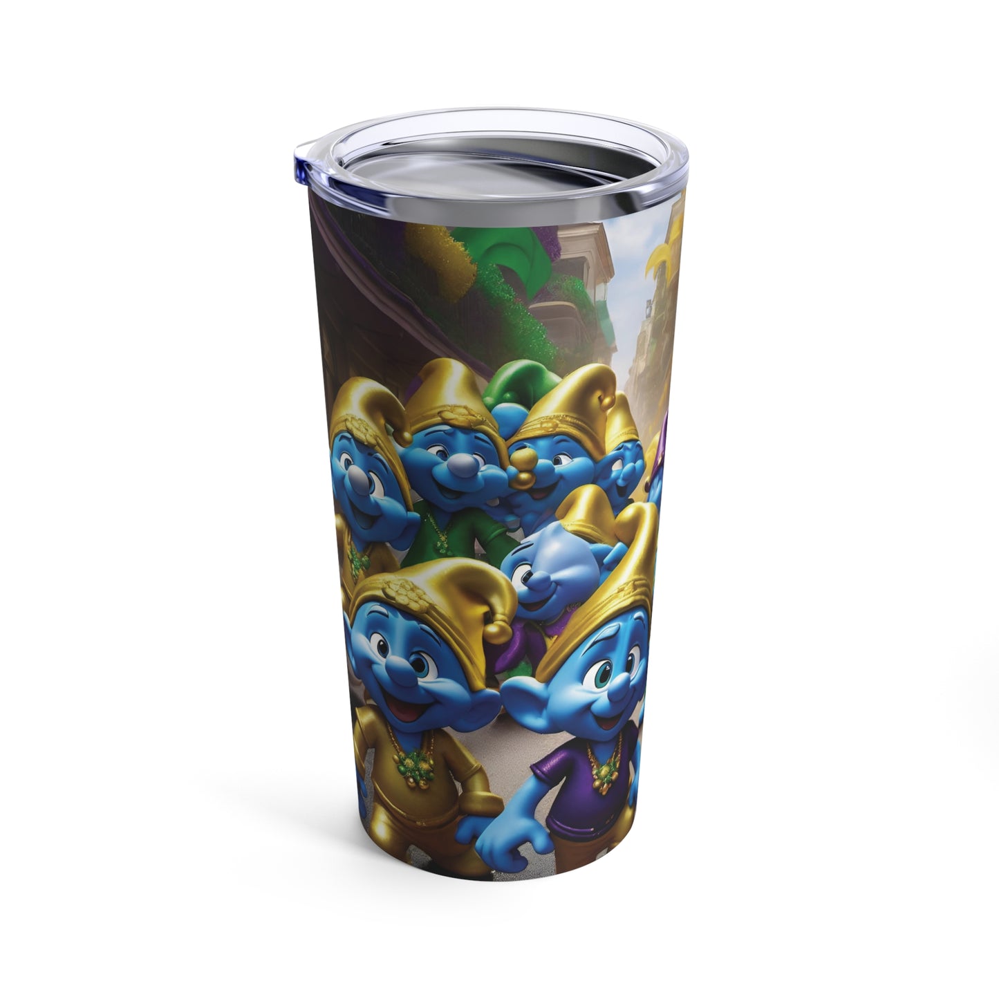 Sublimated Tumbler 20oz - Bourbon Street Invasion (Full Bleed)