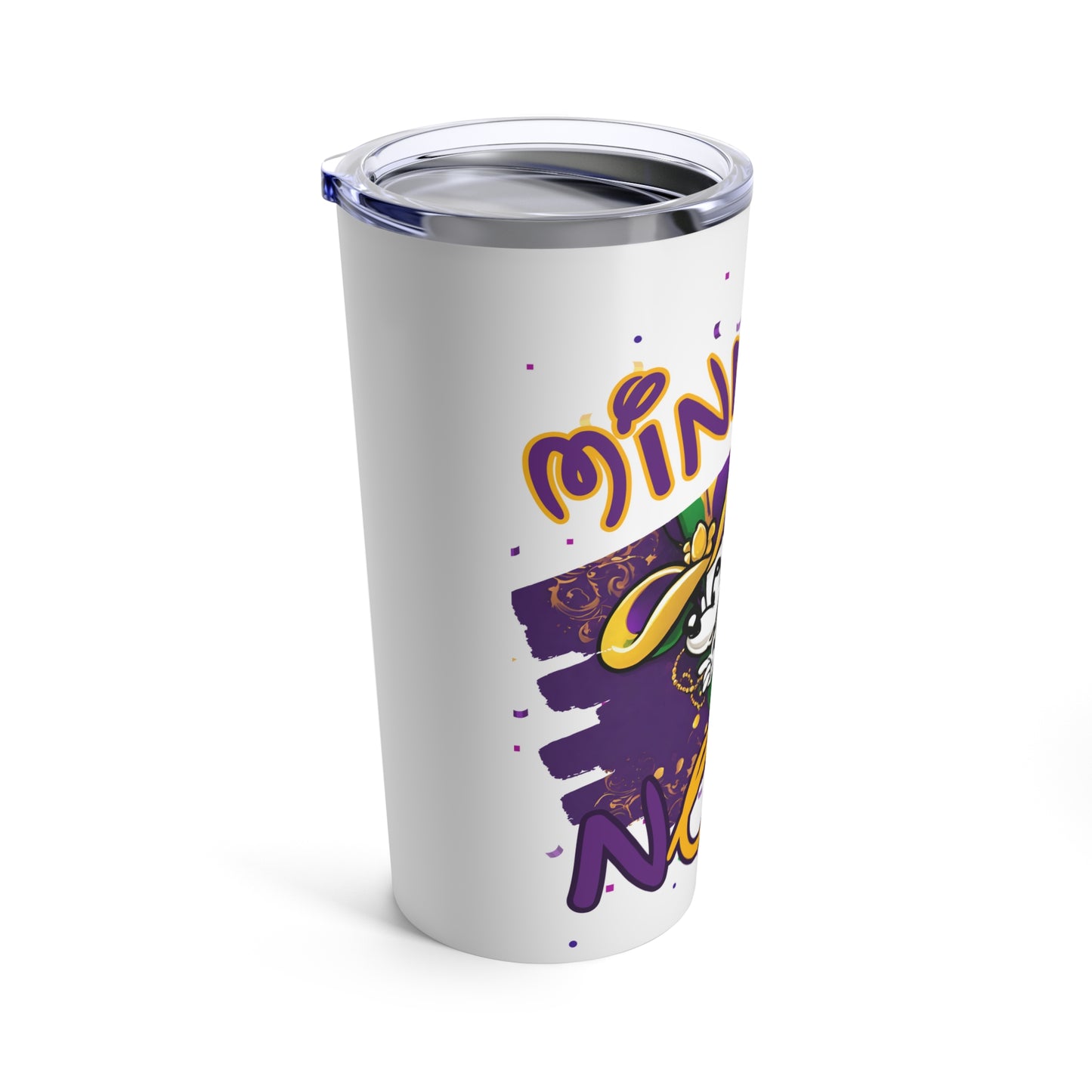 Sublimated Tumbler 20oz -Minnie Invades NOLA