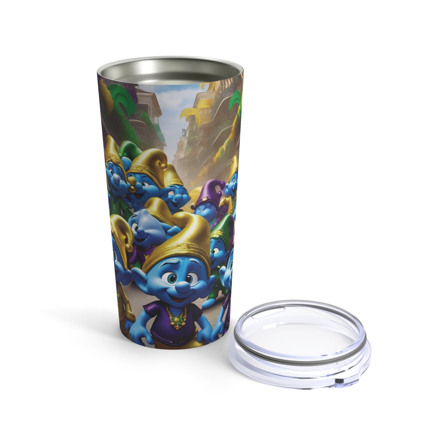 Sublimated Tumbler 20oz - Bourbon Street Invasion (Full Bleed)