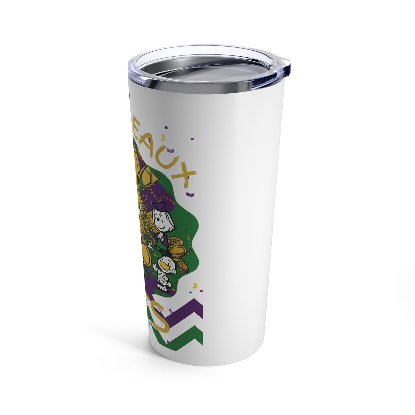 Sublimated Tumbler 20oz -Lets Geaux Nuts