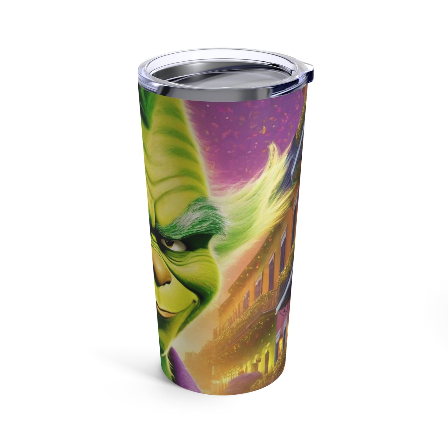 Sublimated Tumbler 20oz - Mardi Gras Thief (Full Bleed)