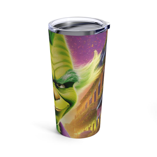Sublimated Tumbler 20oz - Mardi Gras Thief (Full Bleed)