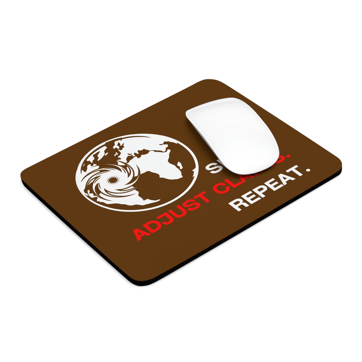 Claims Adjuster (Hurricane/ Brown) Mouse Pad