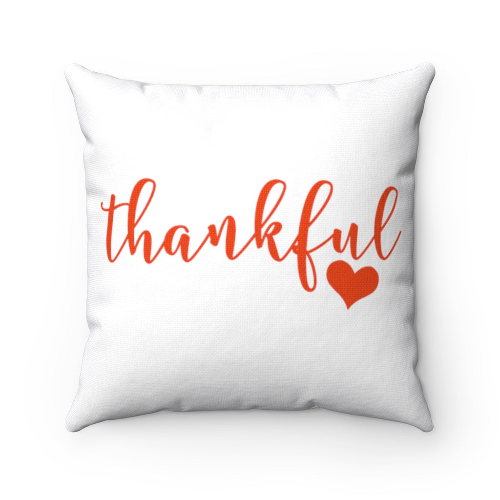 Thankful Square Pillow