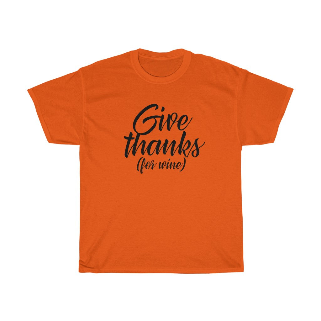Give Thanks For Wine
