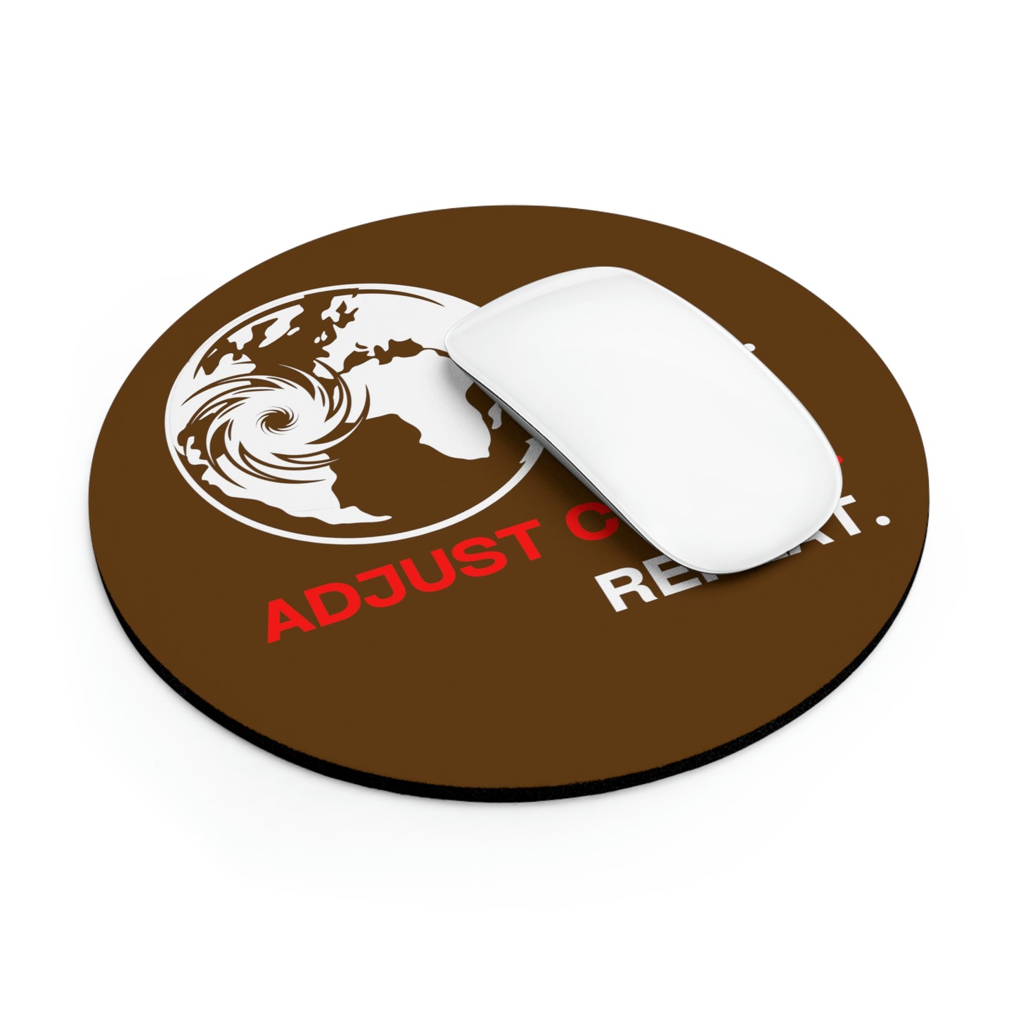 Claims Adjuster (Hurricane/ Brown) Mouse Pad