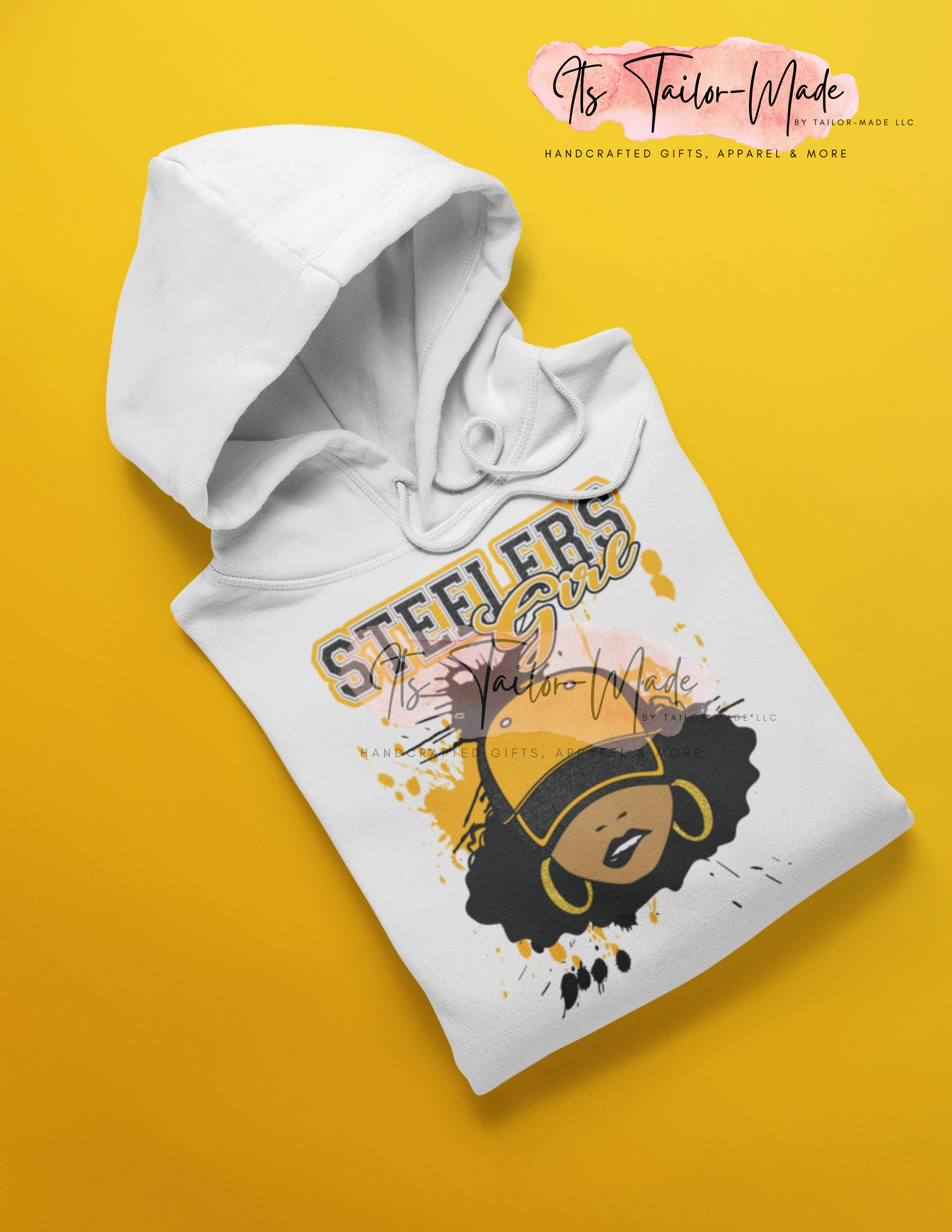 Natural Football Girl Hoodie