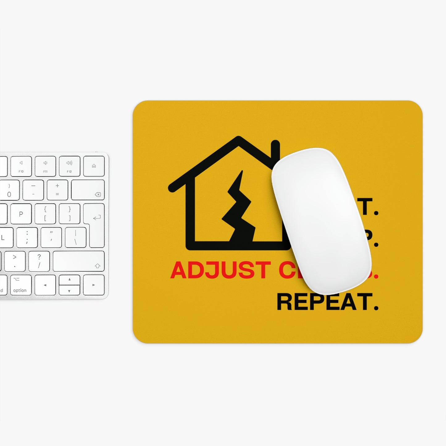 Claims Adjuster (Earthquake/Yellow) Mouse Pad