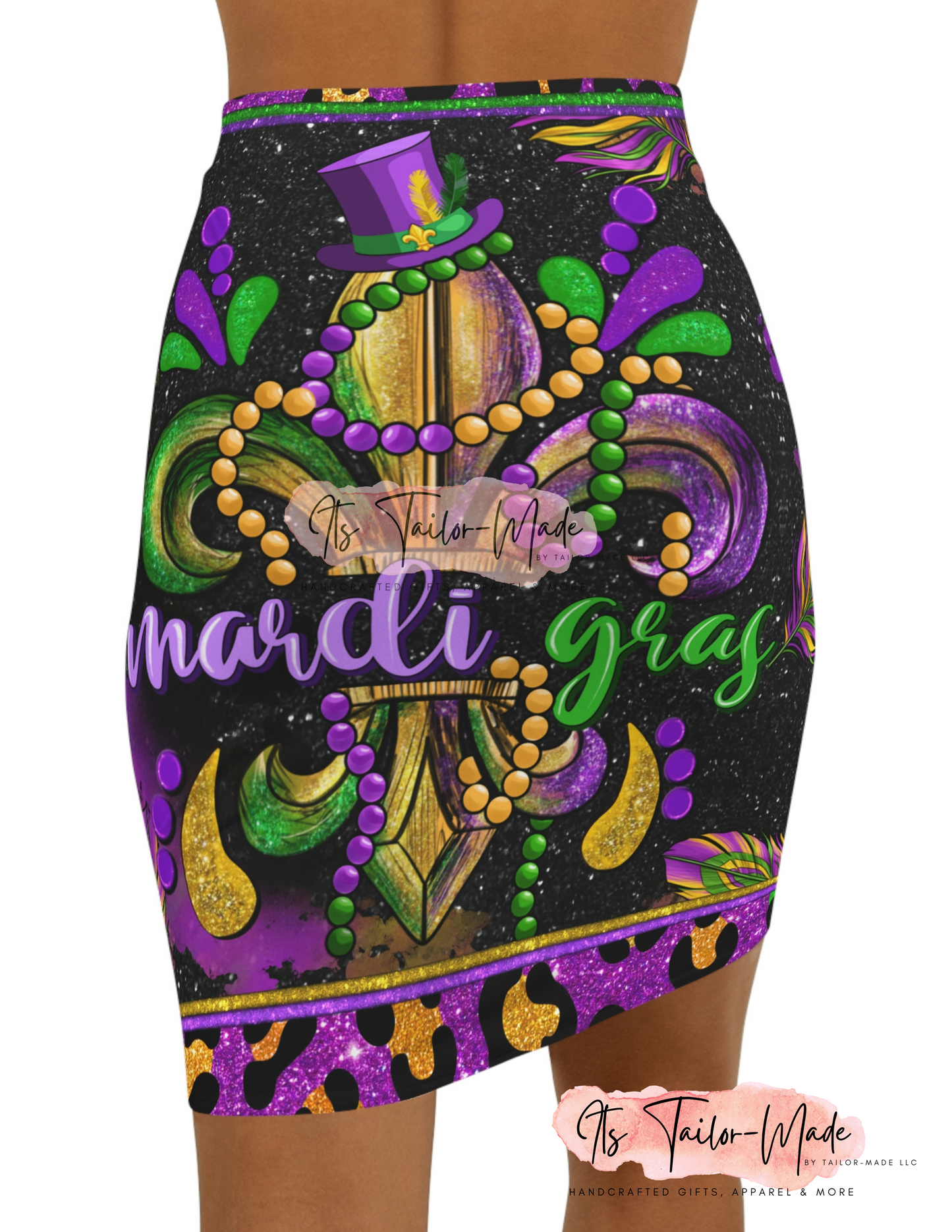 Mardi Gras Mini Skirt